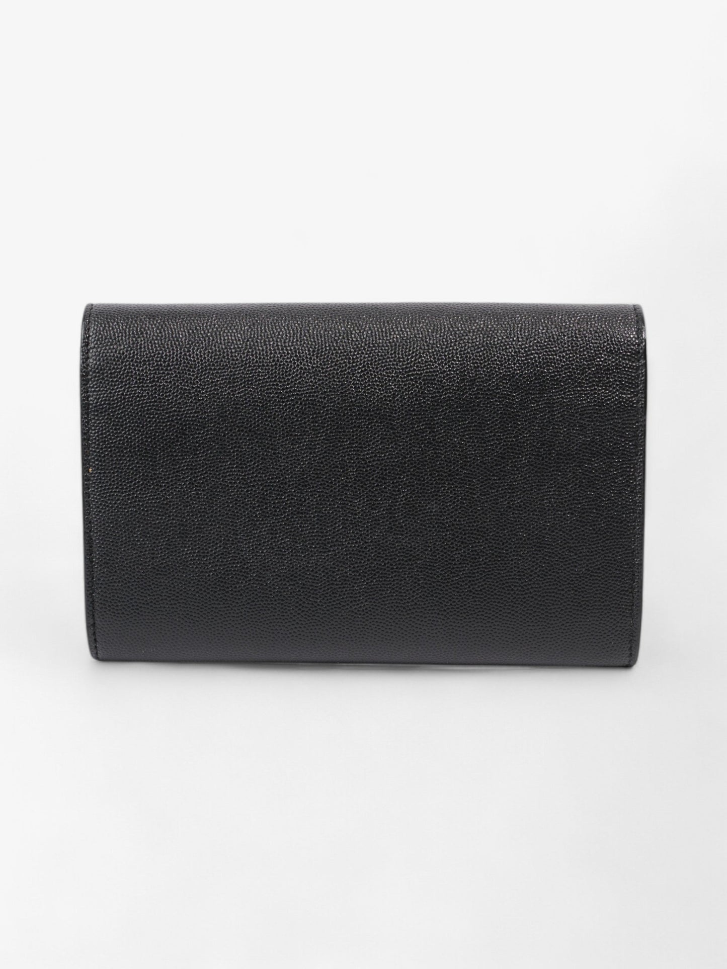 Saint Laurent Uptown Crossbody Black Grained Leather