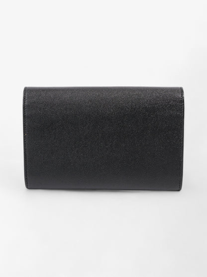 Saint Laurent Uptown Crossbody Black Grained Leather