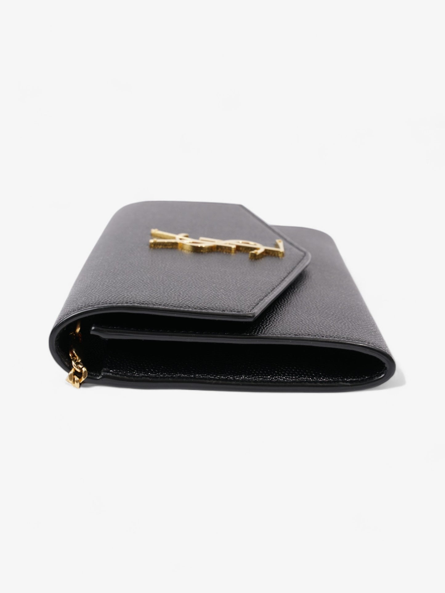 Saint Laurent Uptown Crossbody Black Grained Leather