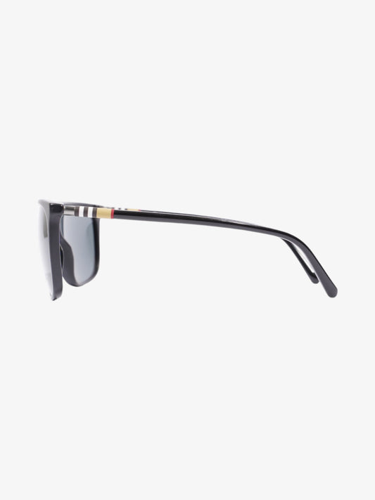 Burberry Aviator Sunglasses Black / House Check Acetate 145mm