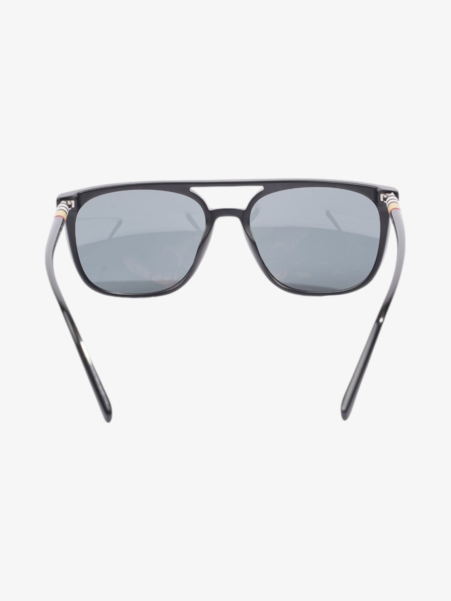 Burberry Aviator Sunglasses Black / House Check Acetate 145mm