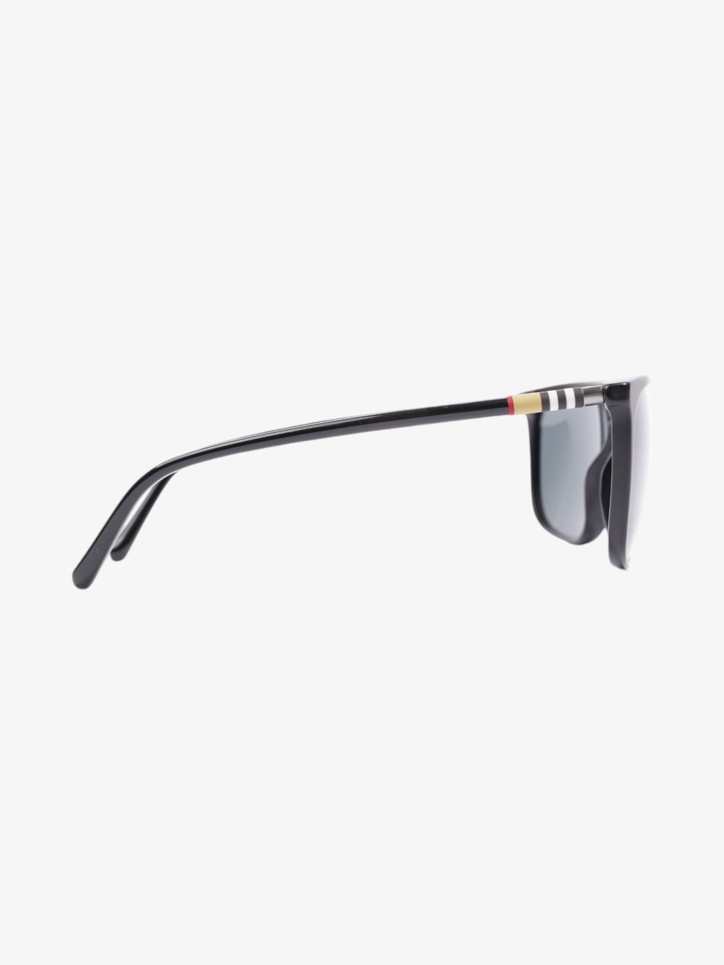 Burberry Aviator Sunglasses Black / House Check Acetate 145mm