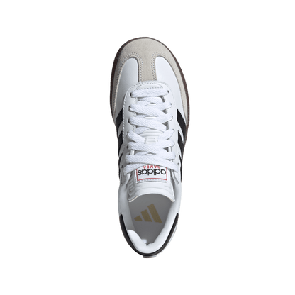 Big Kids' Adidas Samba Classic J "White Black Gum" (Unisex)