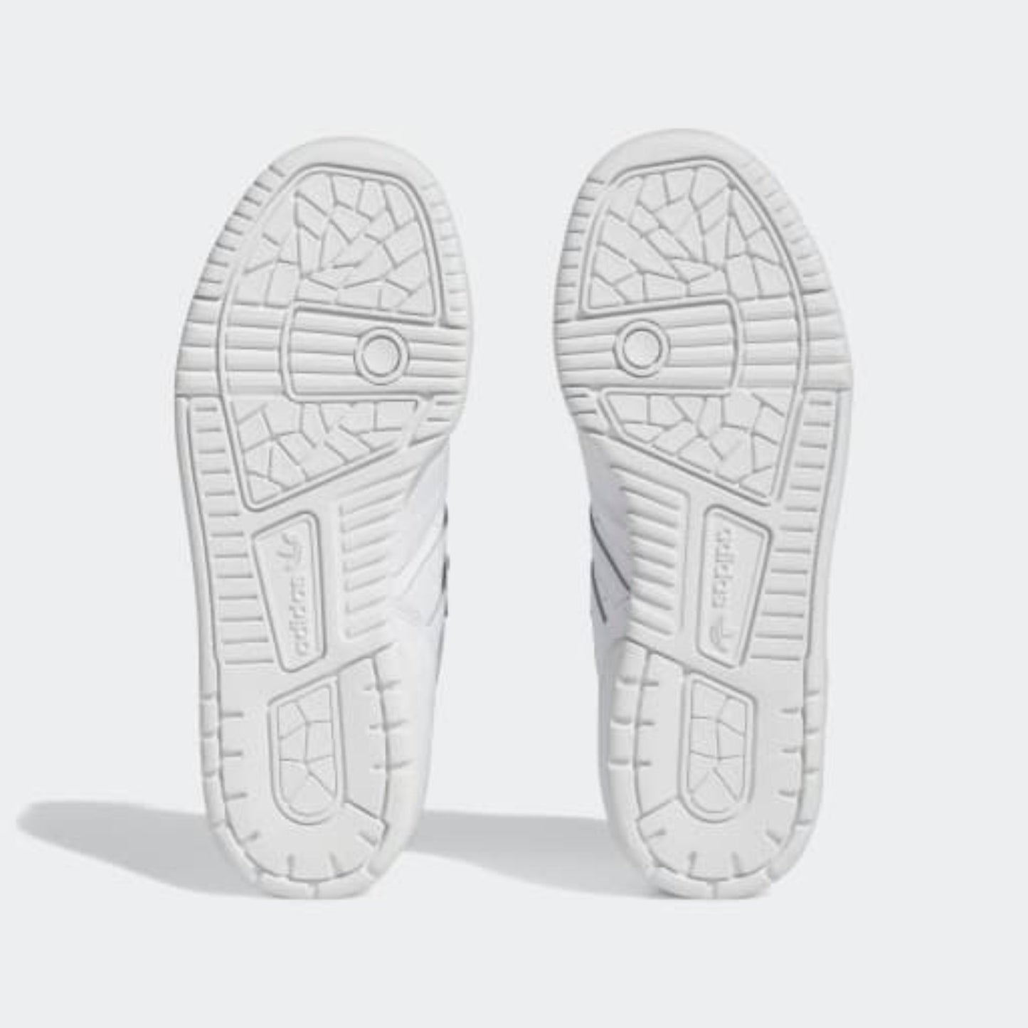 Big Kids' Adidas Rivalry Low "Cloud White Grey"