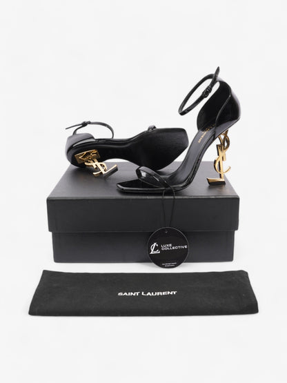 Saint Laurent Opyum Heels 110 Black Patent Leather EU 37.5 UK 4.5