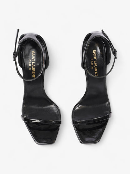 Saint Laurent Opyum Heels 110 Black Patent Leather EU 37.5 UK 4.5