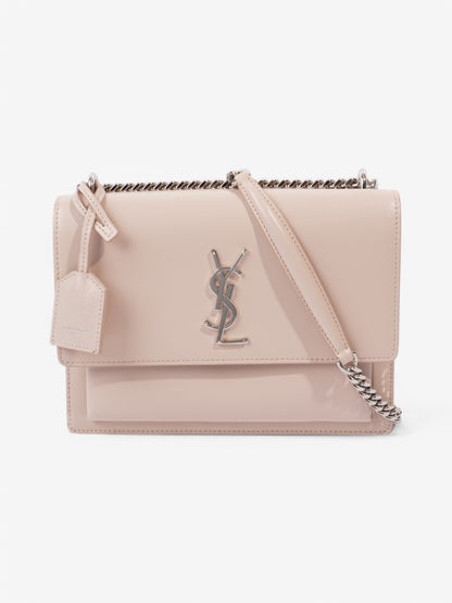 Saint Laurent Sunset Light Pink Calfskin Leather Medium