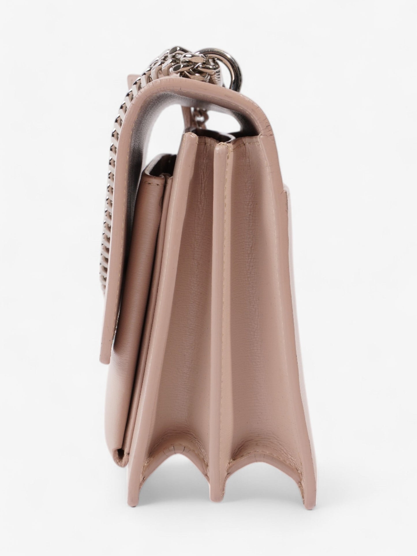 Saint Laurent Sunset Light Pink Calfskin Leather Medium