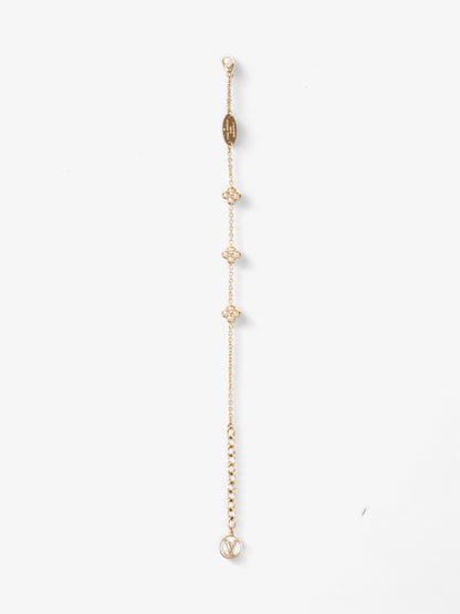 Louis Vuitton Flower Full Bracelet Gold Brass