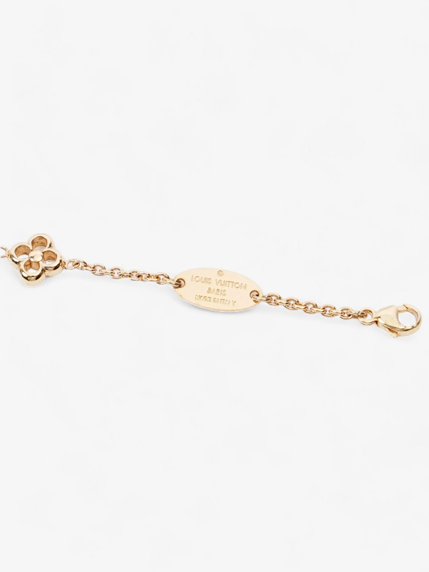 Louis Vuitton Flower Full Bracelet Gold Brass