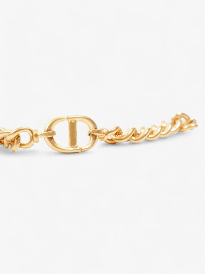 Christian Dior CD Bracelet Gold Base Metal 21cm