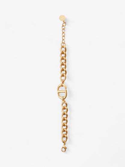 Christian Dior CD Bracelet Gold Base Metal 21cm