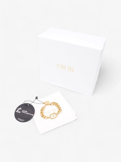 Christian Dior CD Bracelet Gold Base Metal 21cm
