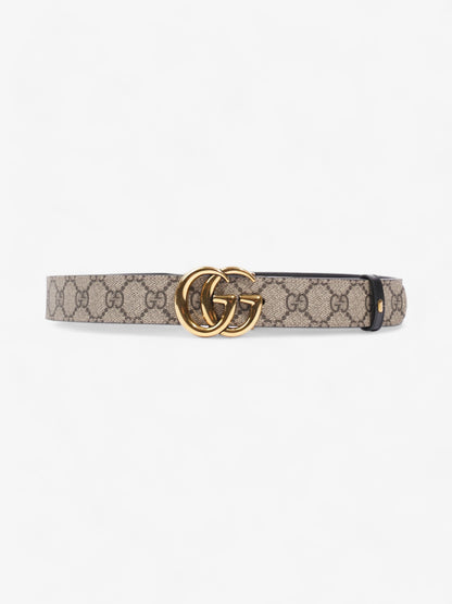 Gucci Marmont Reversible Belt Supreme Coated Canvas 80cm 32"