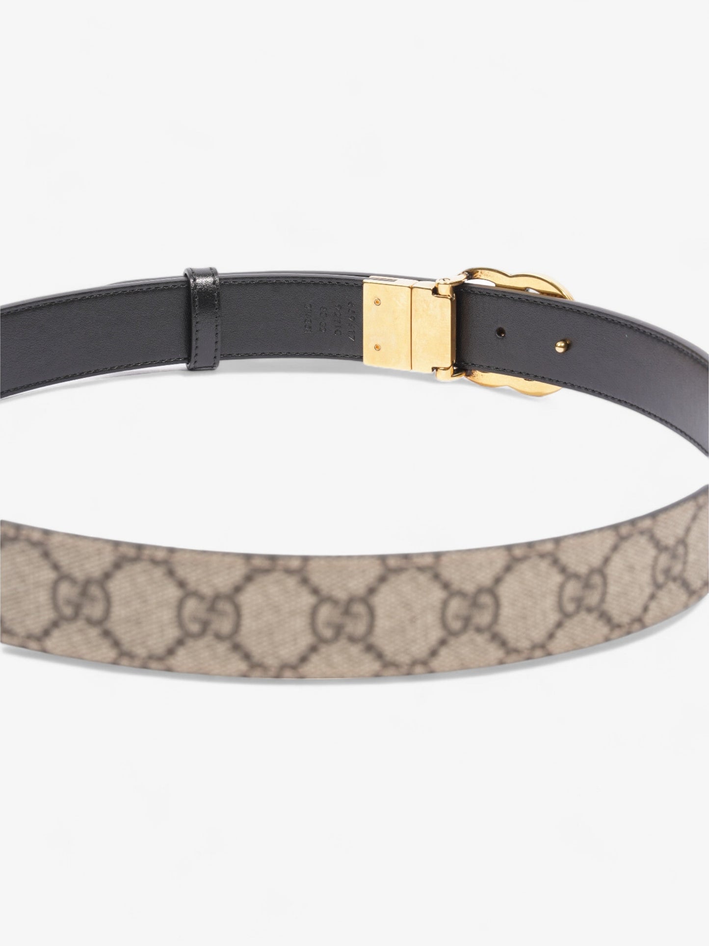 Gucci Marmont Reversible Belt Supreme Coated Canvas 80cm 32"
