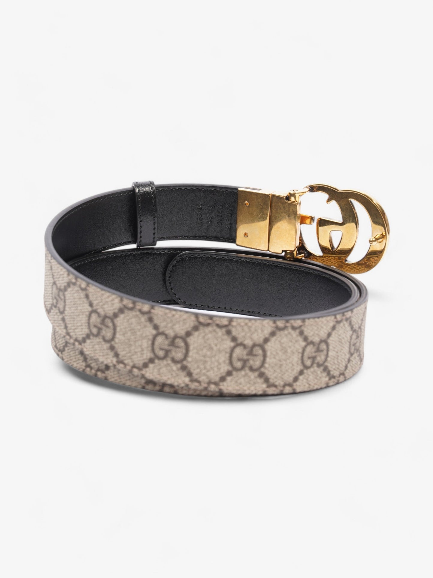 Gucci Marmont Reversible Belt Supreme Coated Canvas 80cm 32"