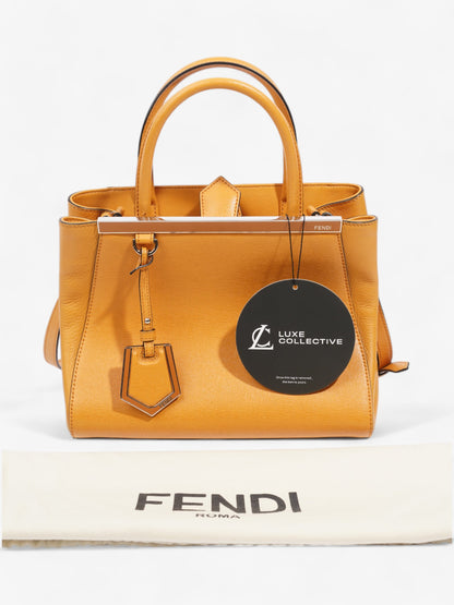 Fendi 2Jours  Orange Leather