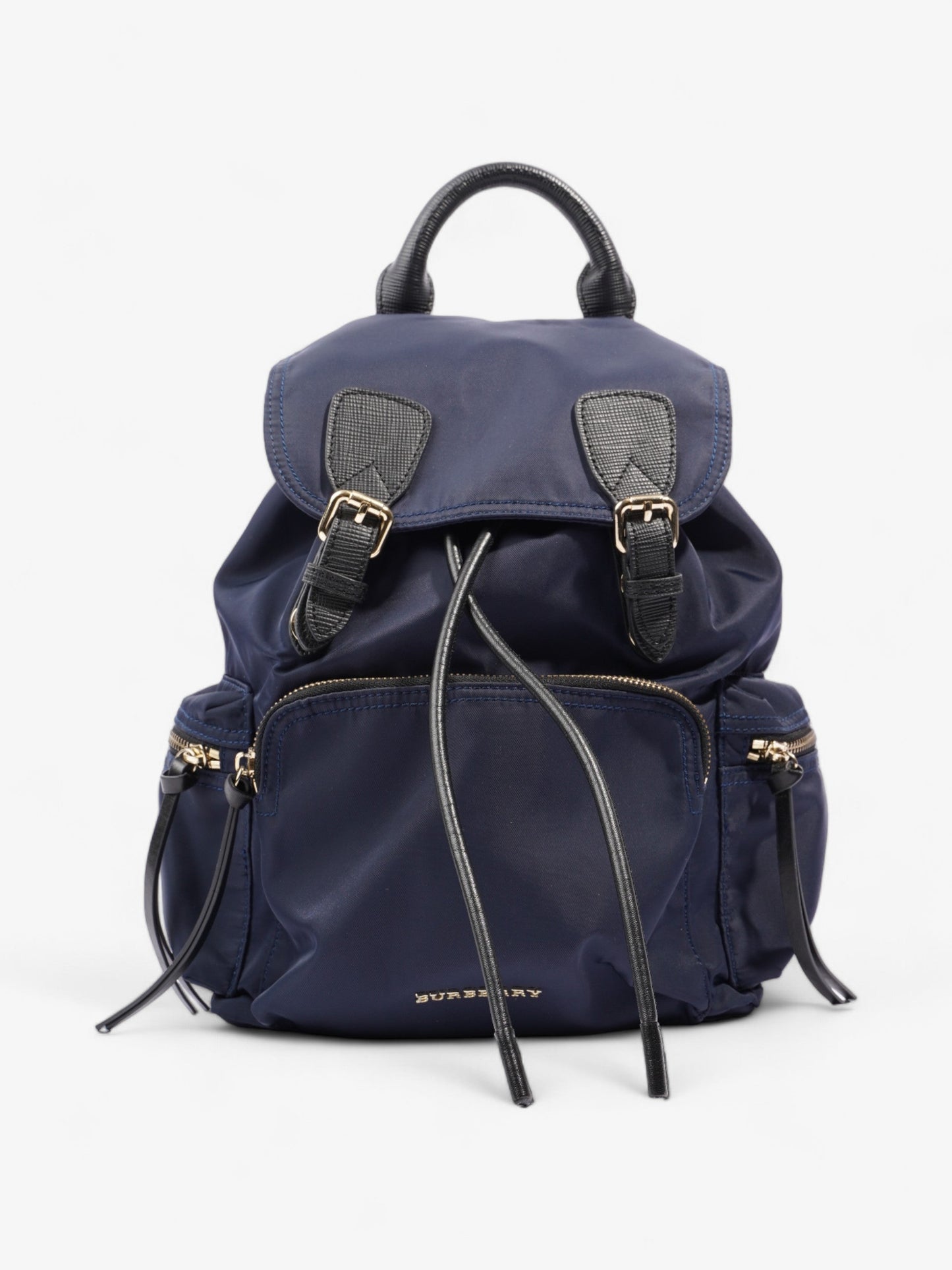 Burberry The Rucksack Navy Nylon Large