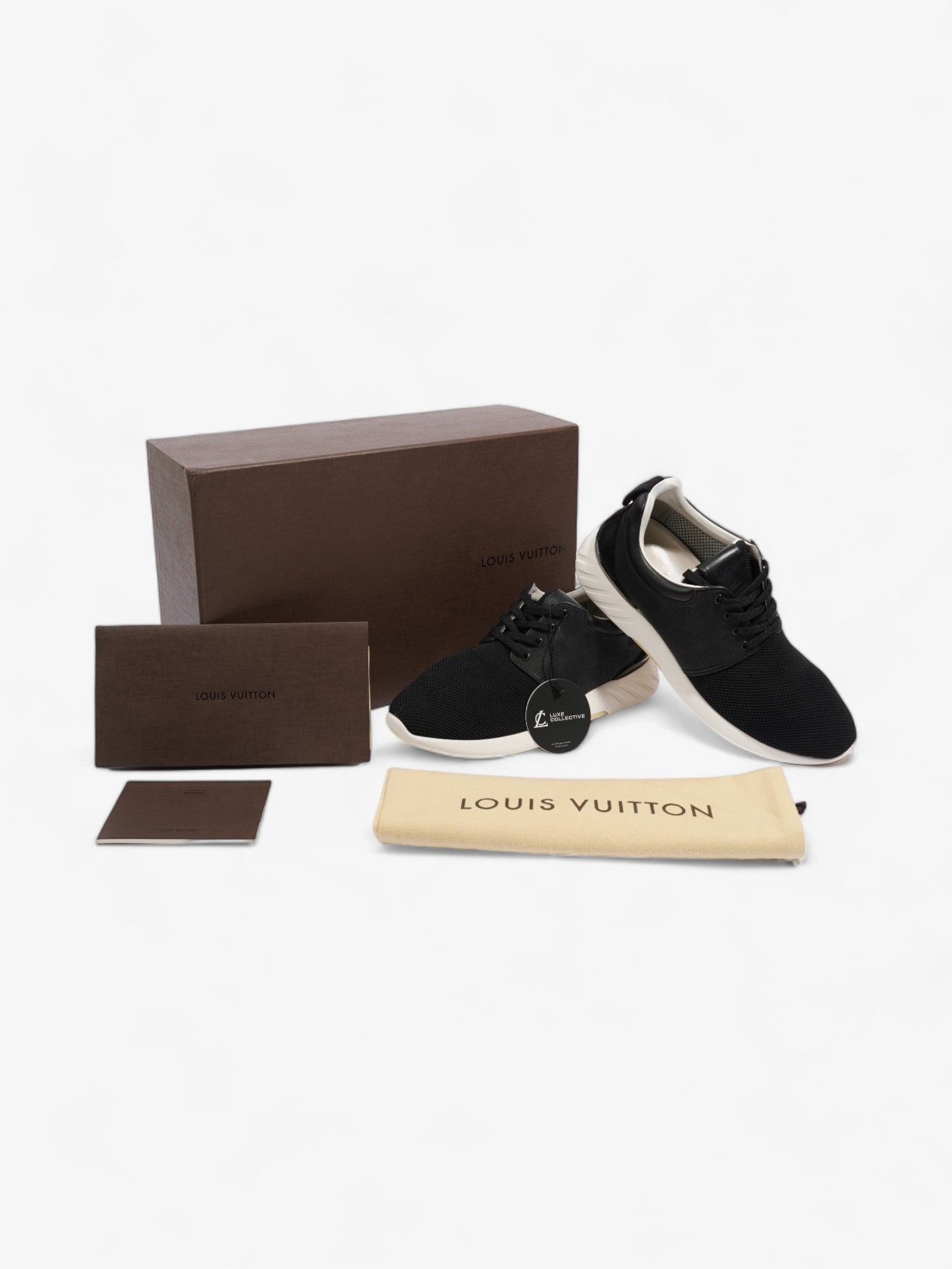 Louis Vuitton Fastlane Sneakers Black Mesh EU 40 UK 6