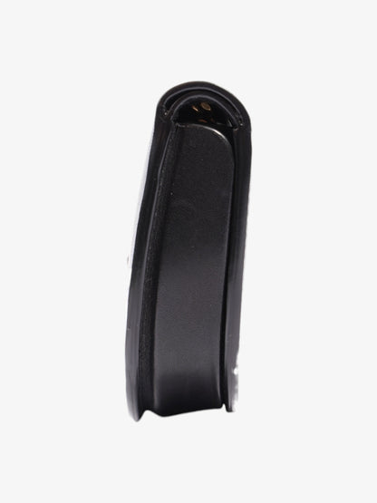 Saint Laurent Kaia Crossbody Purse Black Calfskin Leather Baby