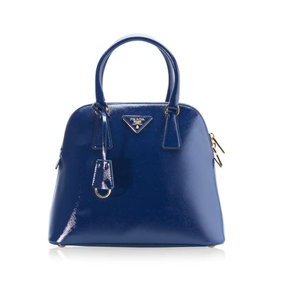 Prada Saffiano Vernice Top Handle
