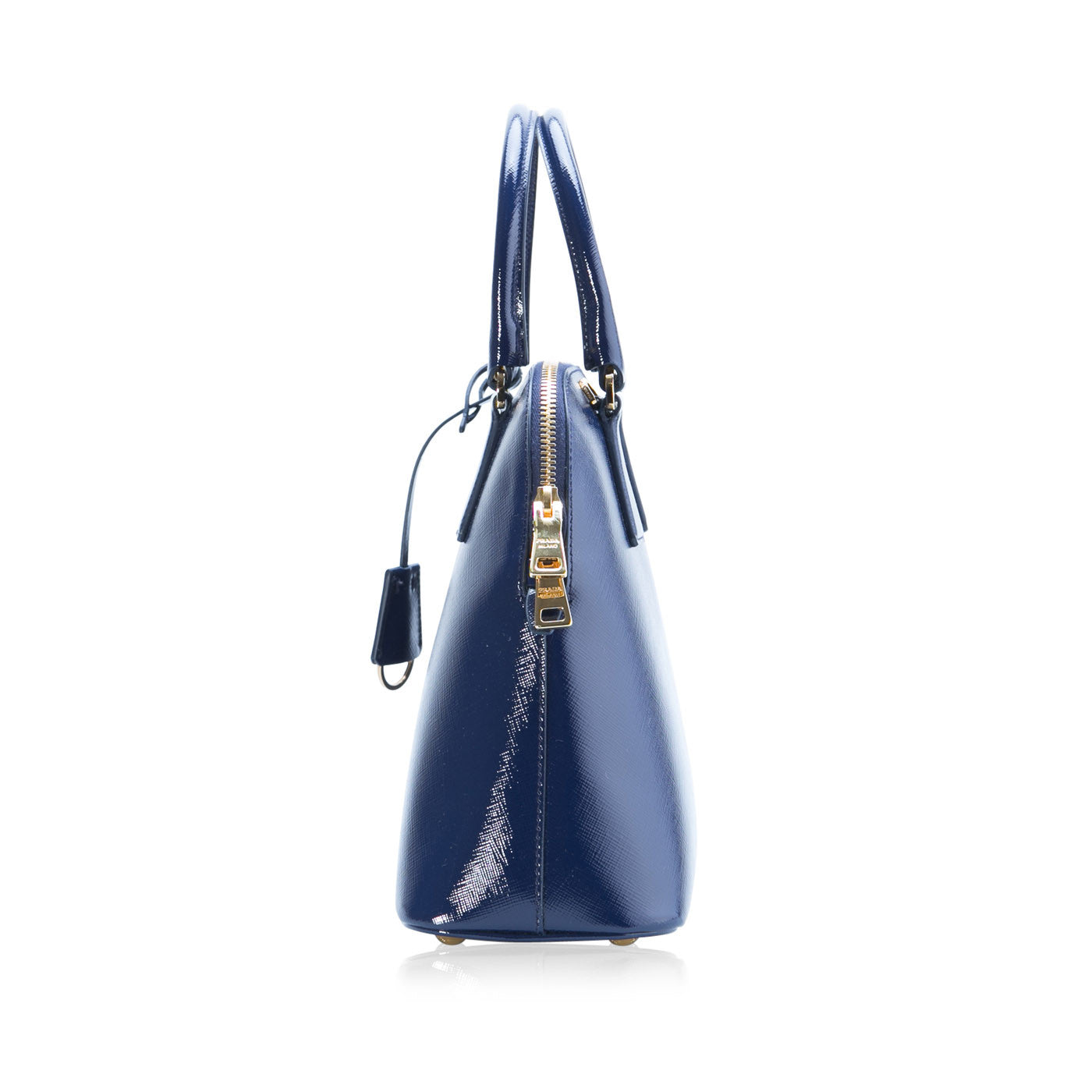 Prada Saffiano Vernice Top Handle