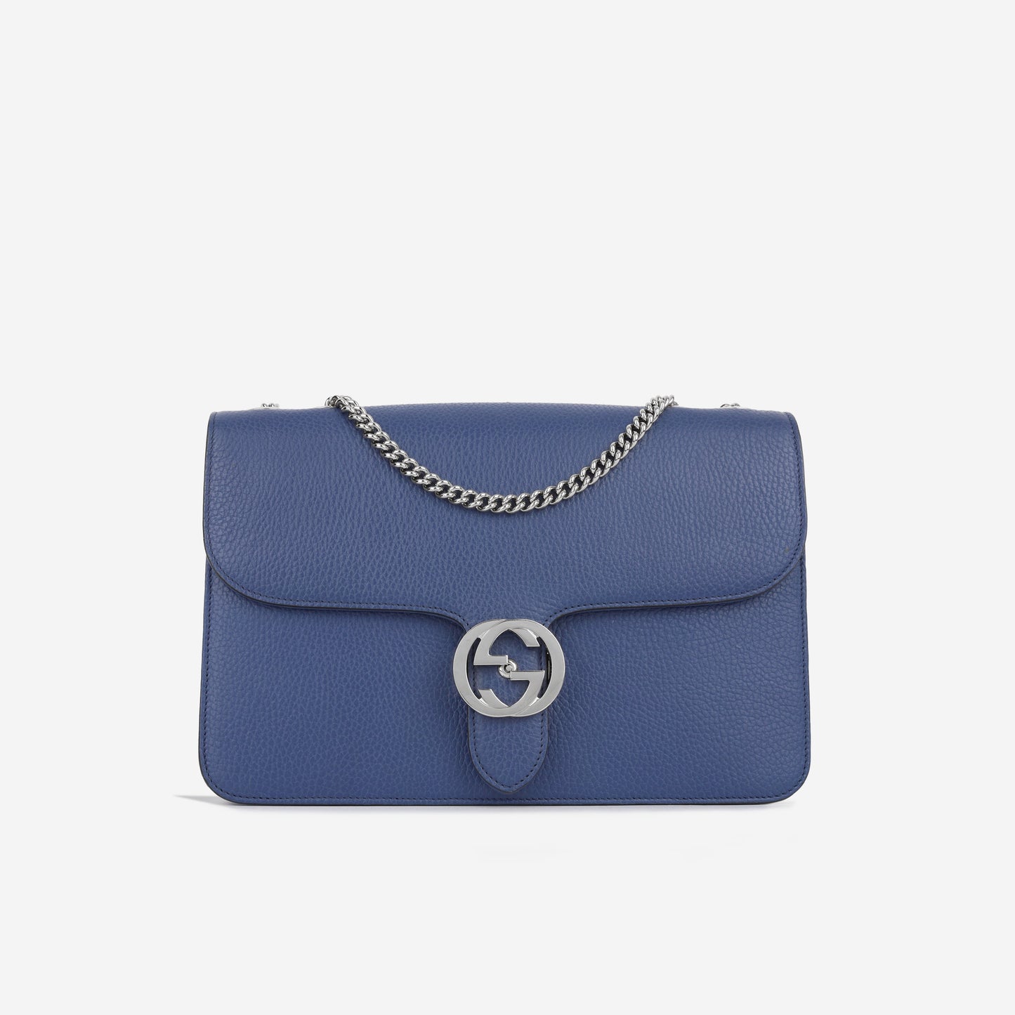 Gucci Large Interlocking GG Bag - Blue