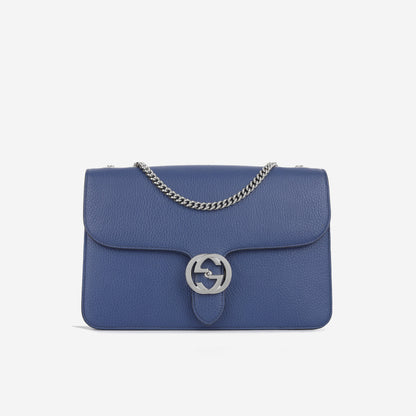 Gucci Large Interlocking GG Bag - Blue