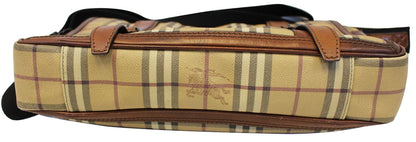 BURBERRY Horseferry Check Messenger Travel Bag