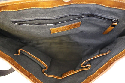 BURBERRY Horseferry Check Messenger Travel Bag