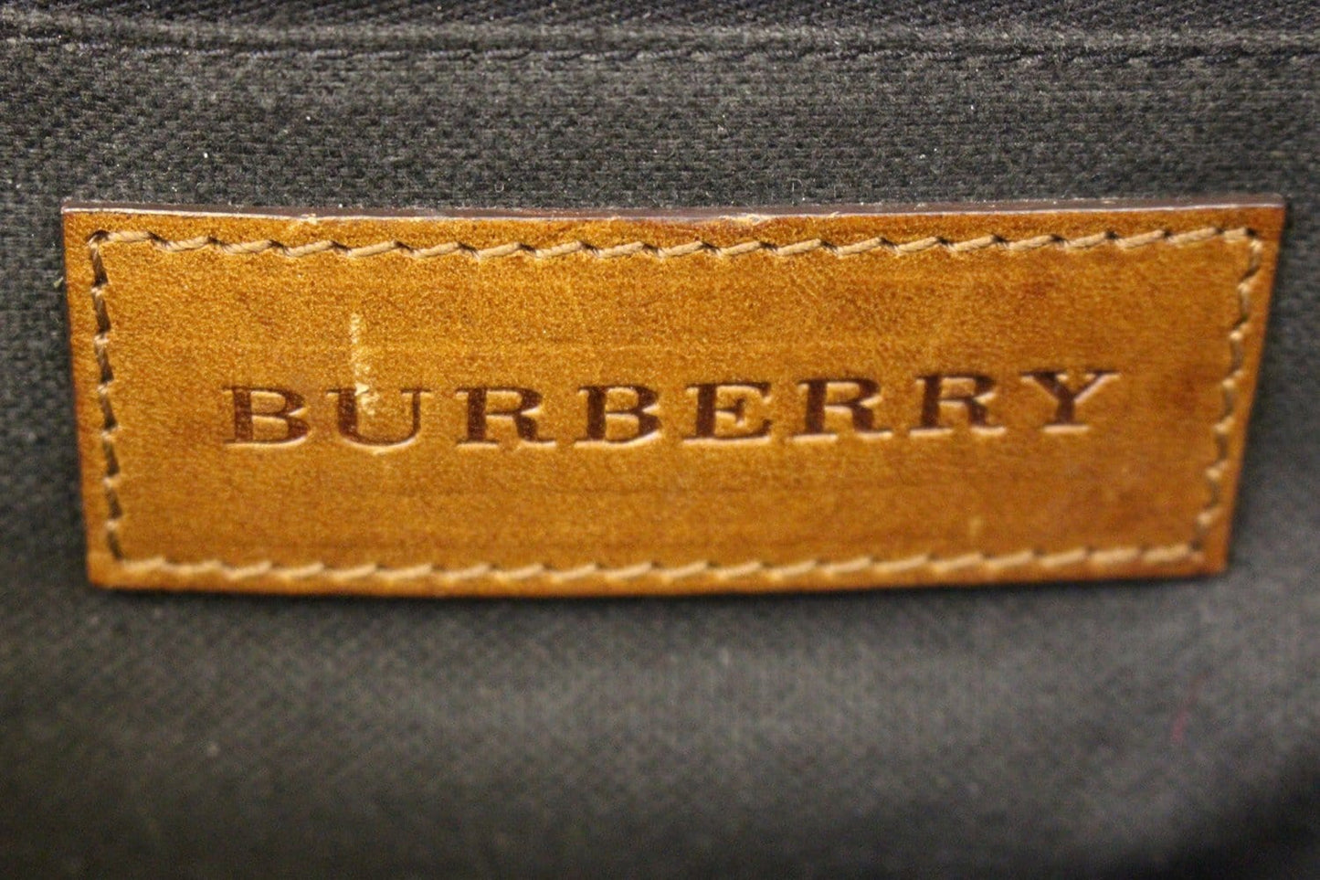 BURBERRY Horseferry Check Messenger Travel Bag