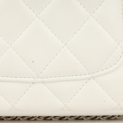 Chanel Pearl Logo Chain Around Flap