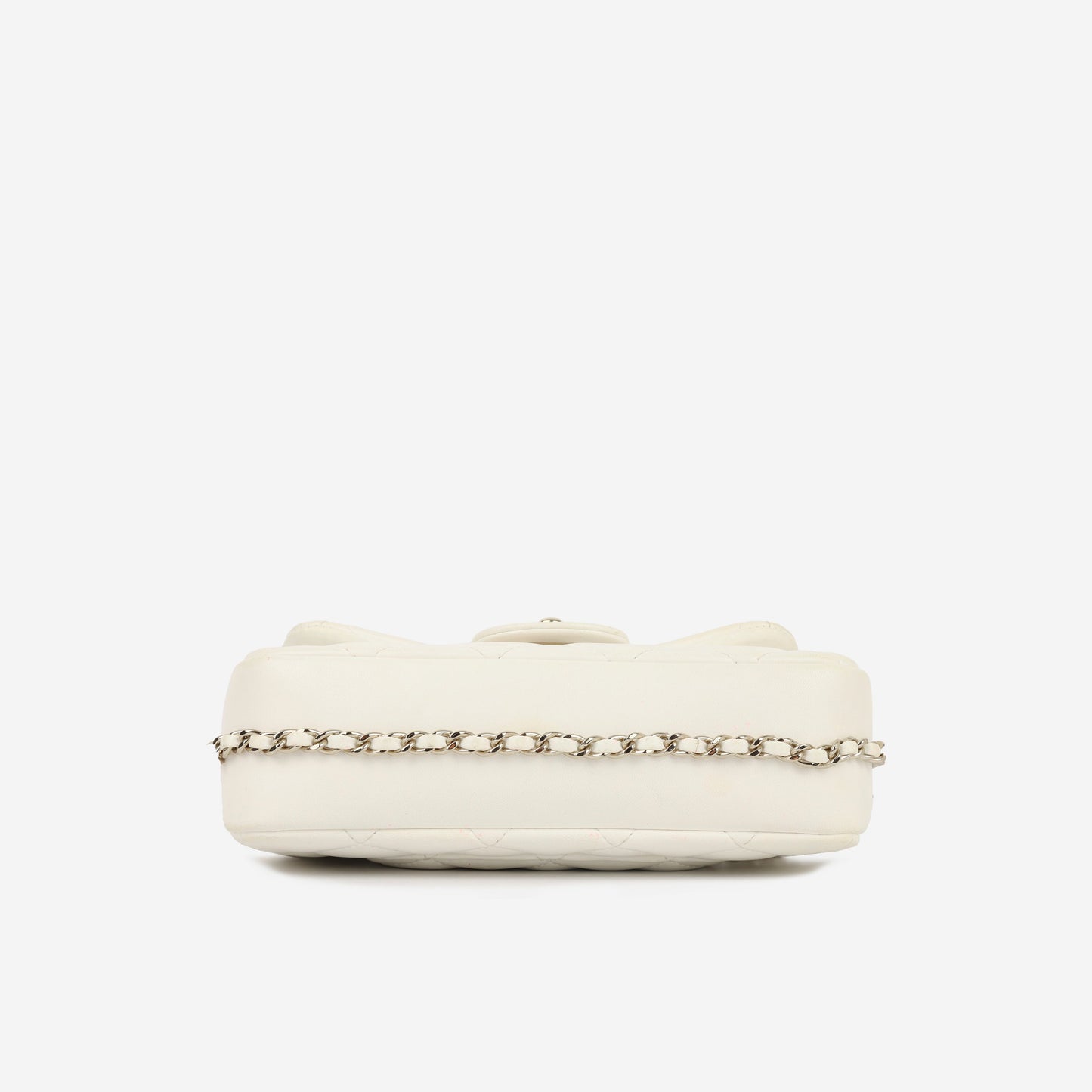 Chanel Pearl Logo Chain Around Flap