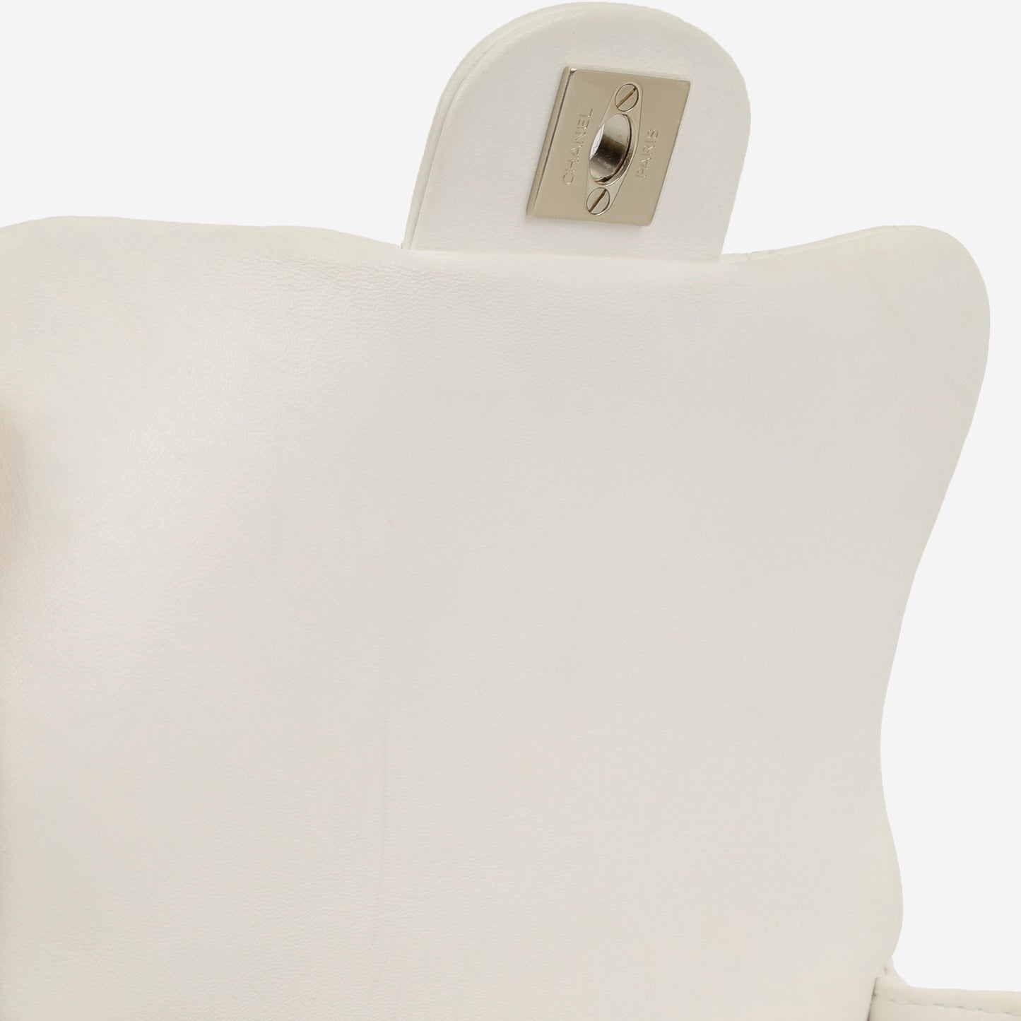 Chanel Pearl Logo Chain Around Flap