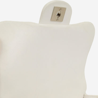 Chanel Pearl Logo Chain Around Flap