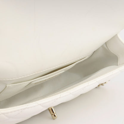 Chanel Pearl Logo Chain Around Flap