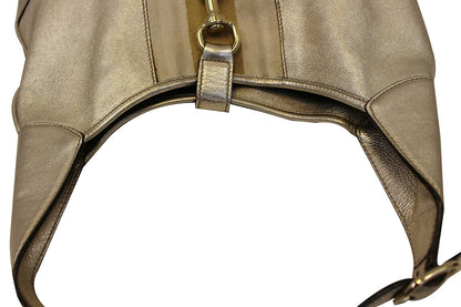 Gucci Web Jackie O Bouvier Medium Leather Hobo Bag - Last Call
