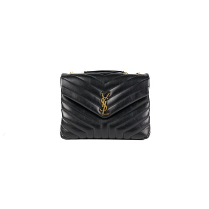 Saint Laurent Medium Lou Lou Black