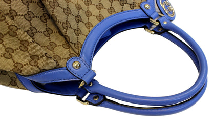 GUCCI GG Canvas Large Sukey Tote Bag 211943