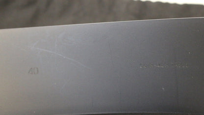 CHANEL Black Patent Leather Wide Belt Size 40