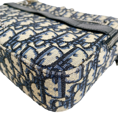 DIOR SAFARI POUCH OBLIQUE JACQUARD