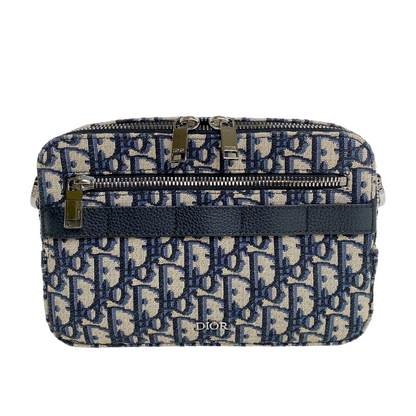 DIOR SAFARI POUCH OBLIQUE JACQUARD