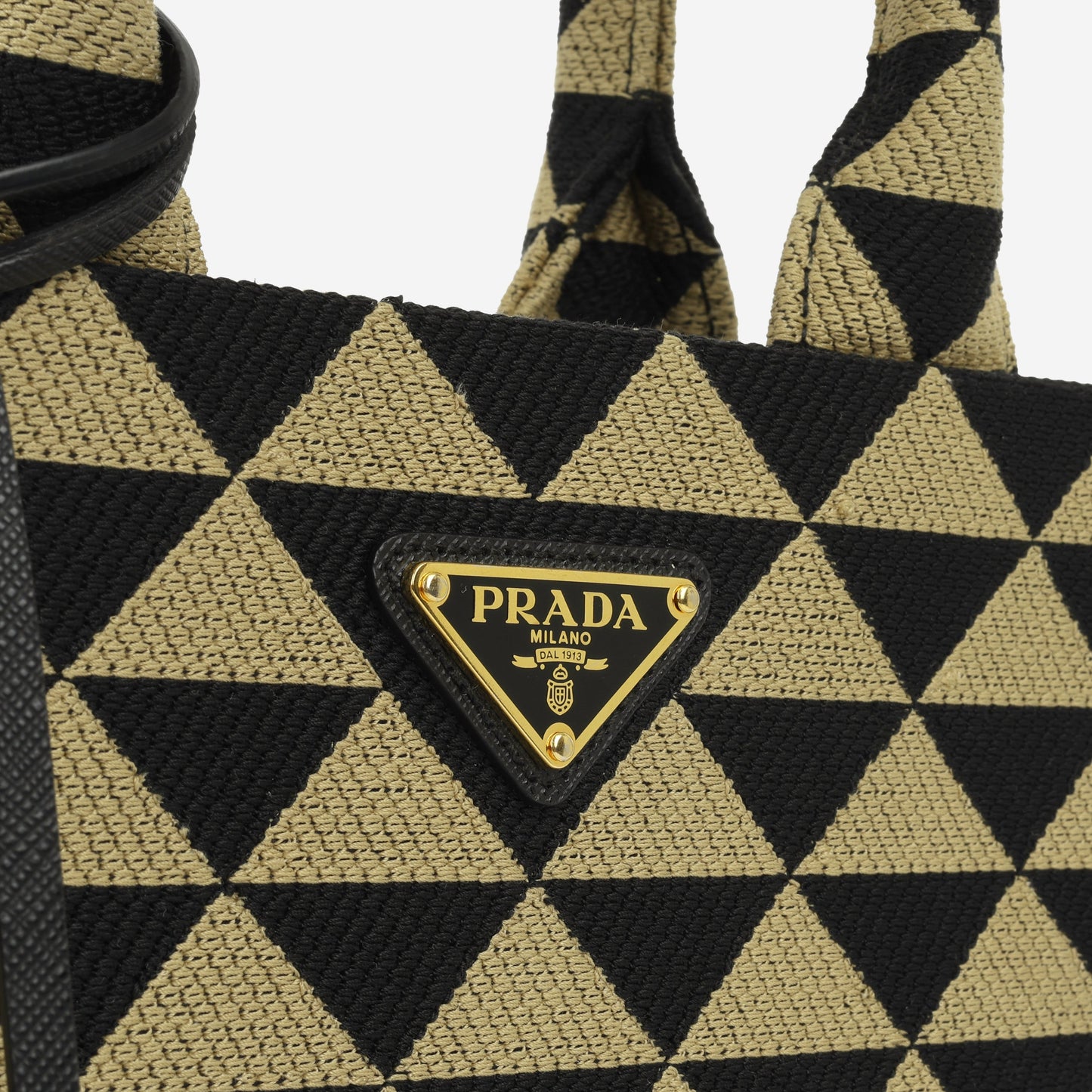 Prada Small Prada Symbole Embroidered Bag