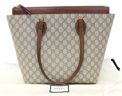 GUCCI GG Supreme Medium Tote Shoulder Bag 415721