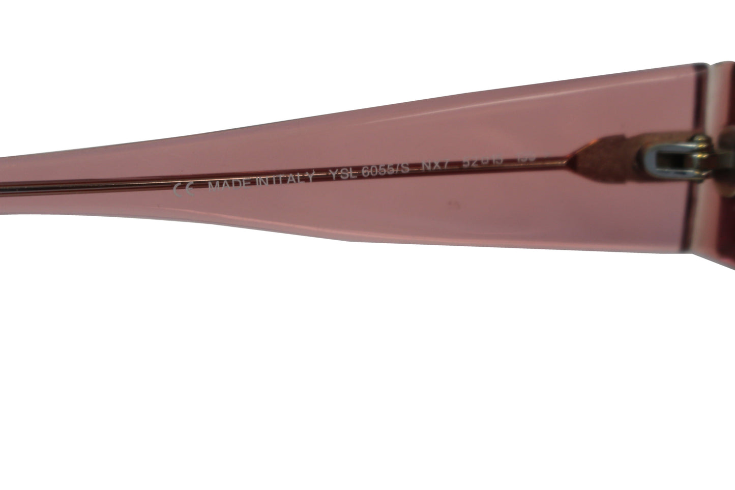 Yves Saint Laurent 6055/S NX7 Women Rose Pink Sunglasses JV1010
