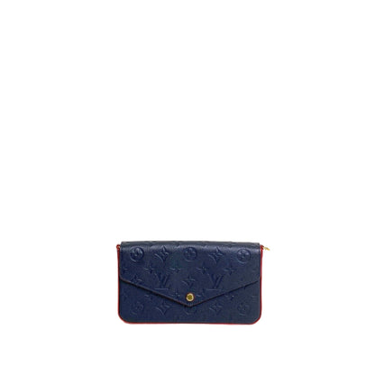 Louis Vuitton FELICIE POCHETTE IN NAVY BLUE