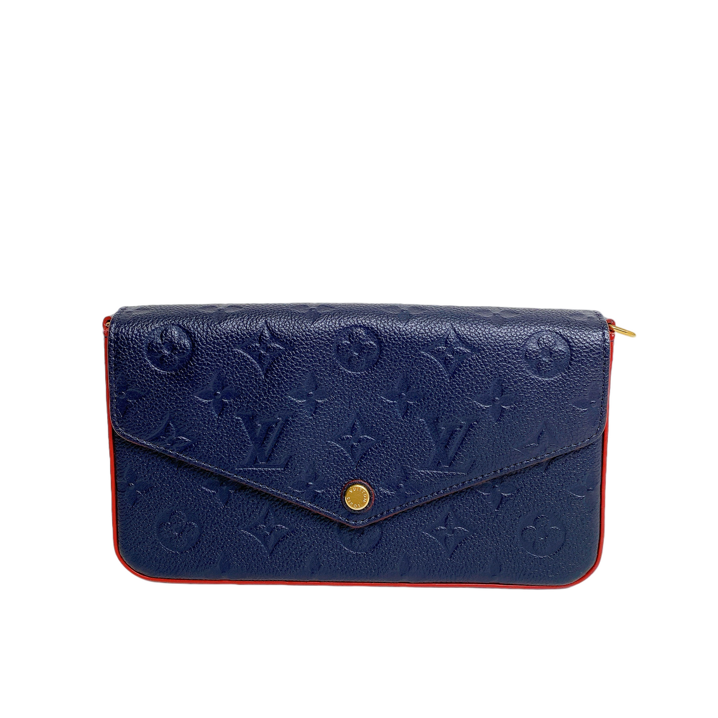 Louis Vuitton FELICIE POCHETTE IN NAVY BLUE