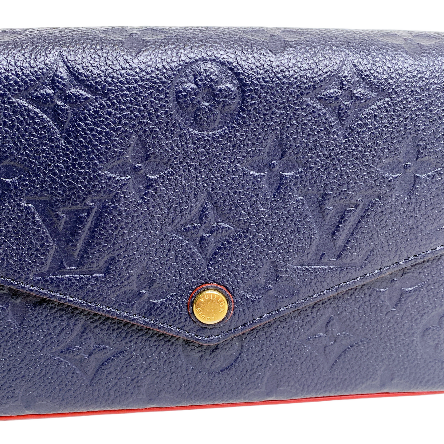 Louis Vuitton FELICIE POCHETTE IN NAVY BLUE
