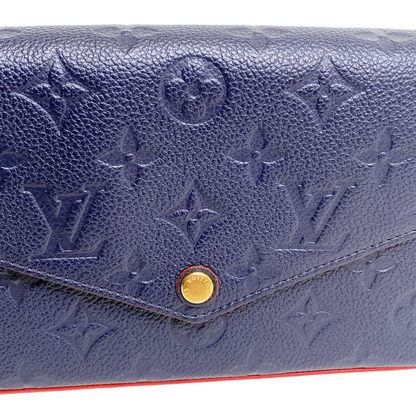 Louis Vuitton FELICIE POCHETTE IN NAVY BLUE