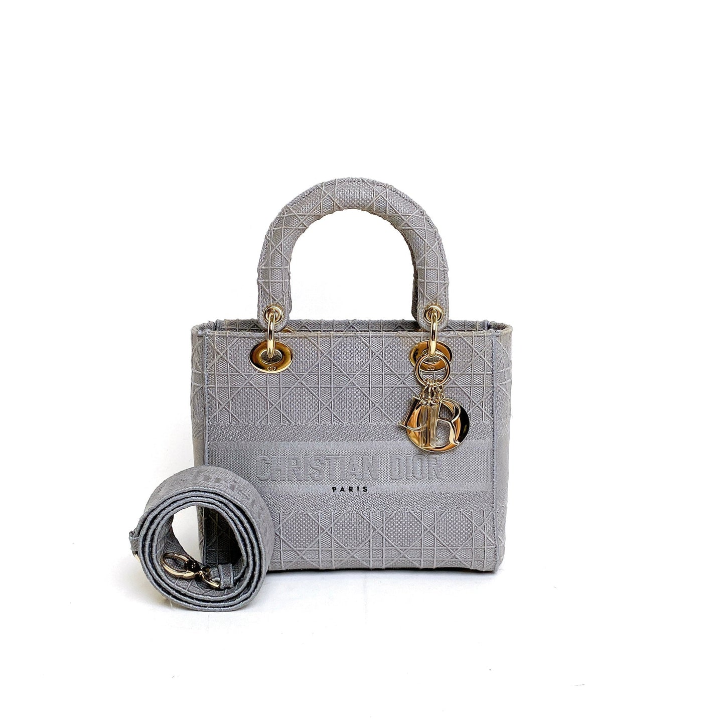 LADY DIOR MEDIUM IN GREY